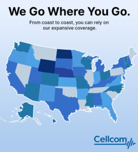 Cellcom Coverage map